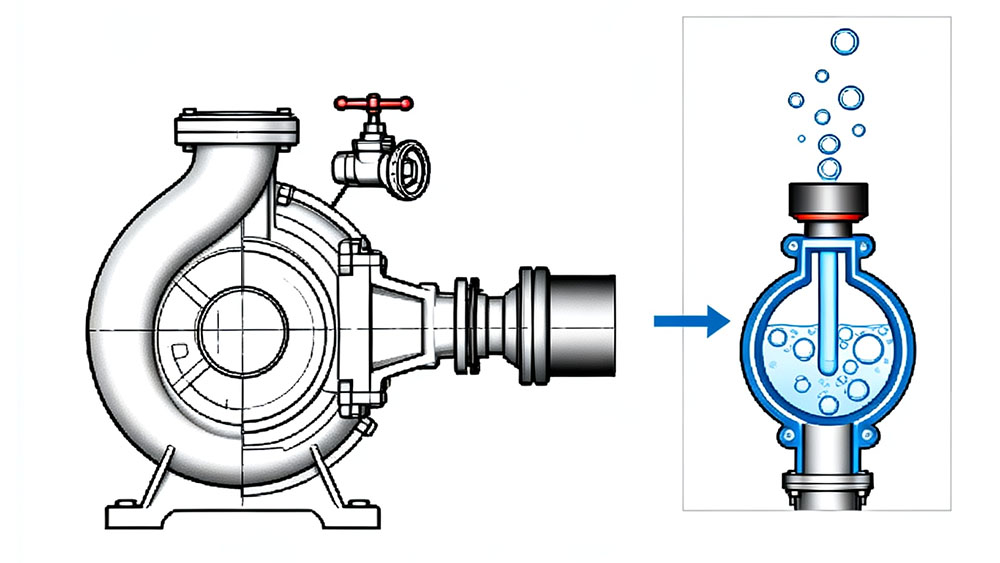 Удаление воздуха: критически важный этап запуска центробежного насоса Удаление воздуха: критически важный этап запуска центробежного насоса