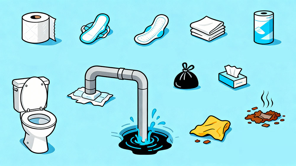 Почему в коммерческих туалетах возникают засоры (и как насосы предотвращают это) Почему в коммерческих туалетах возникают засоры (и как насосы предотвращают это)