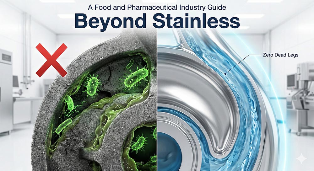 Помимо нержавеющей стали: анатомия гигиенического насоса.