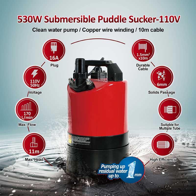 1.0mm Puddle Pump