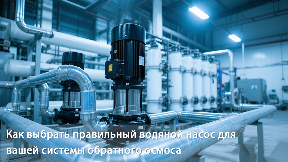 Как выбрать правильный водяной насос для вашей системы обратного осмоса