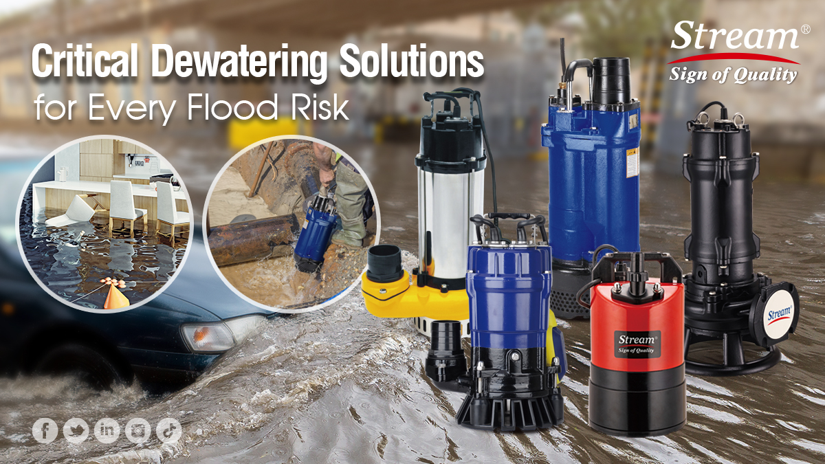 Сильные дожди несут риск наводнений — у нас есть необходимые вам решения по осушению