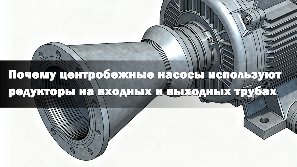 Почему центробежные насосы используют редукторы на впускном и выпускном трубопроводах