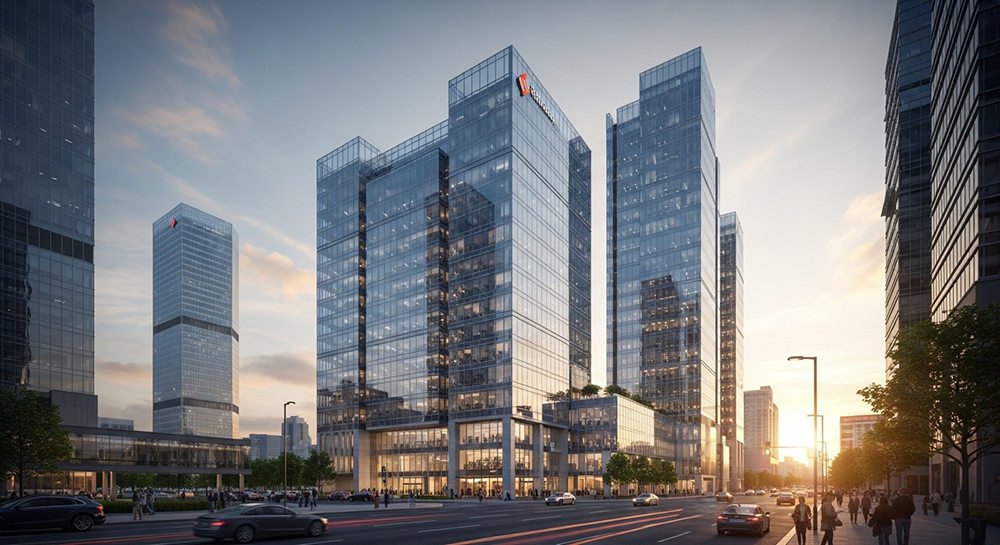 Пример реализации проекта системы повышения давления воды в высотных зданиях.