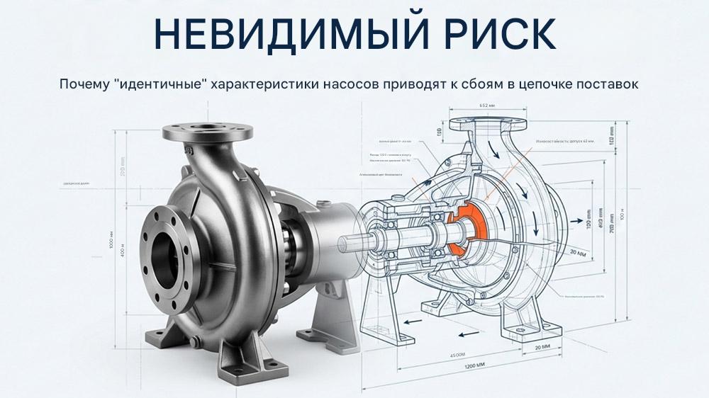 Одинаковые specs, разный результат: как не провалить закупки насосов