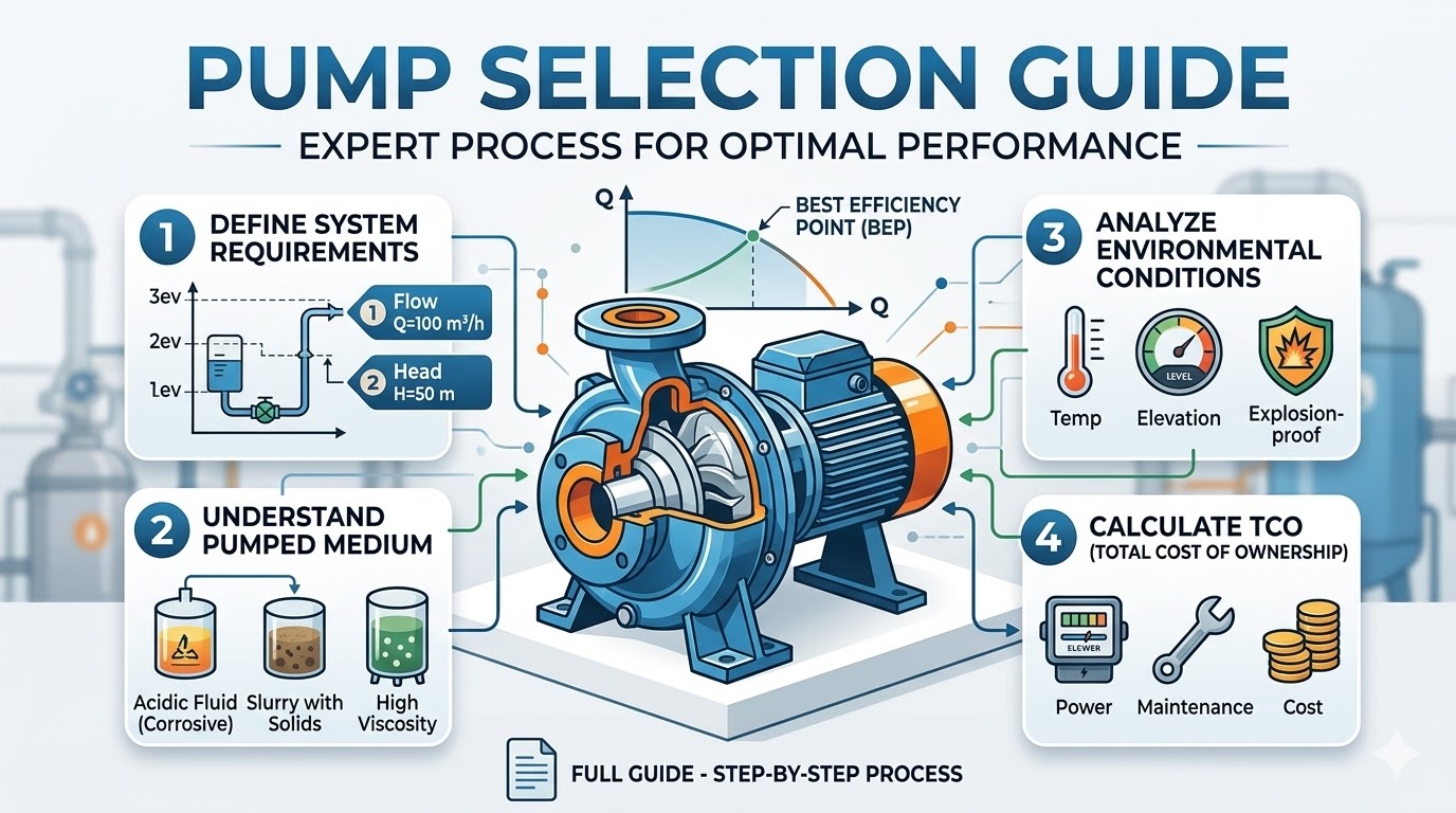 Выбор насоса: основы. Почему мощность — не всё.